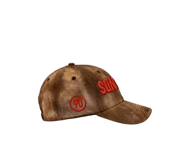 Travis Scott Travis Scott CJ X Nike Netherlands Distressed Total 90 Hat Brown - view 2