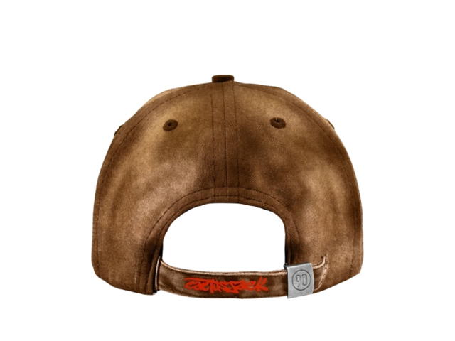 Travis Scott Travis Scott CJ X Nike Netherlands Distressed Total 90 Hat Brown - view 3