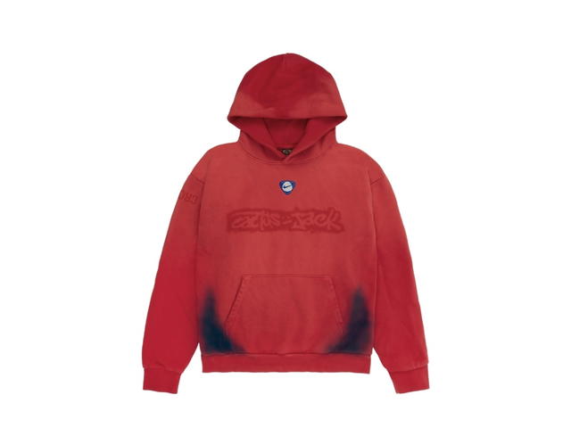 Travis Scott Travis Scott CJ X Nike Croatia Total 90 Hoodie Red - view 1