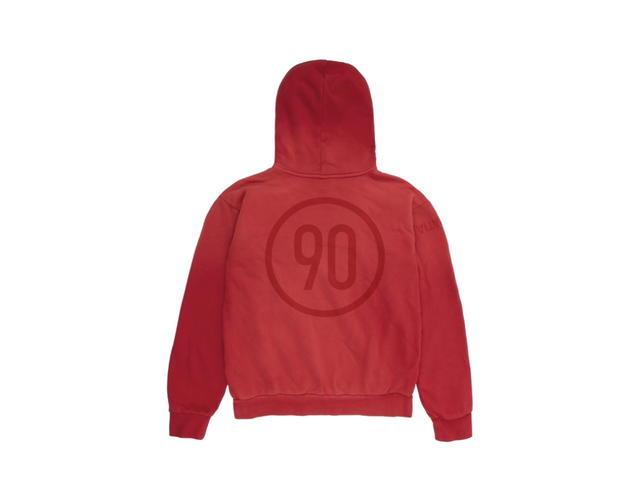 Travis Scott Travis Scott CJ X Nike Croatia Total 90 Hoodie Red - view 2