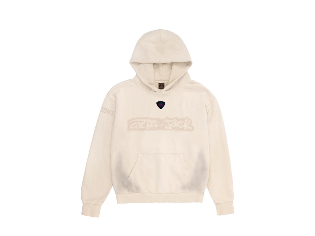 Travis Scott Travis Scott CJ X Nike England Total 90 Hoodie Beige