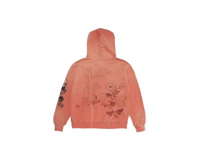 Travis Scott Travis Scott CJ x Takashi Murakami The Path Hoodie Pink - view 2