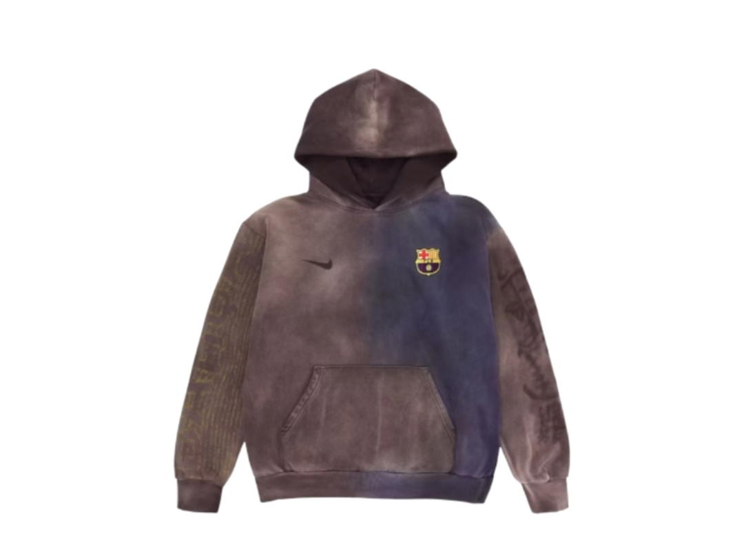 Travis Scott Travis Scott x Nike x FC Barcelona Split-Dye Crest Hoodie