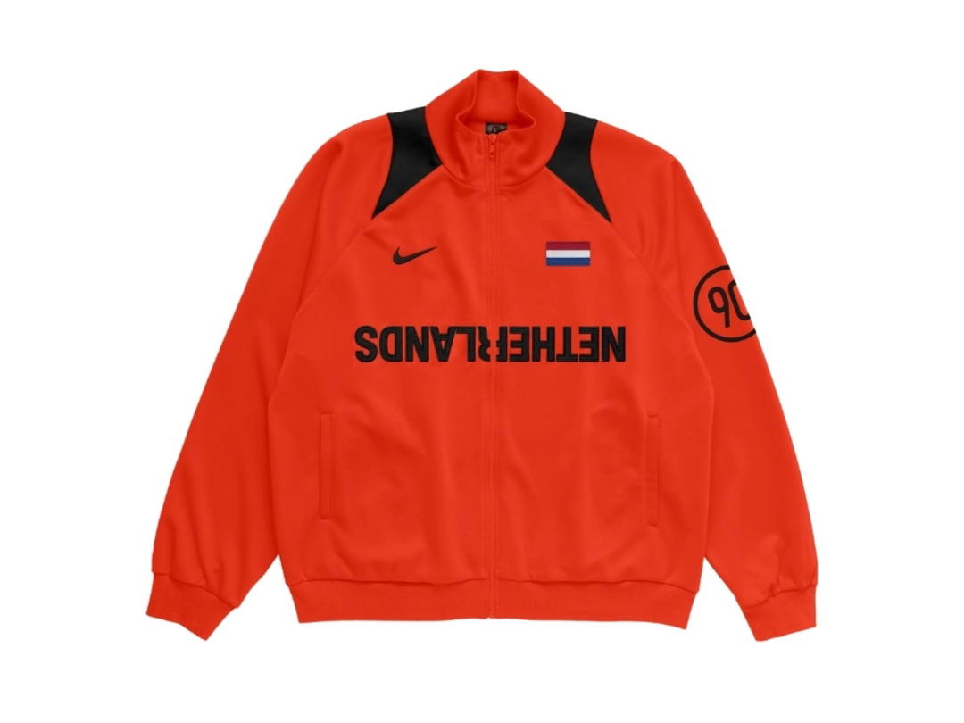 Travis Scott Travis Scott CJ X Nike Netherlands Total 90 Anthem Jacket Orange