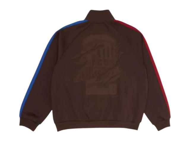 Travis Scott Travis Scott x Nike x FC Barcelona Retro Zip Anthem Jacket Black - view 2
