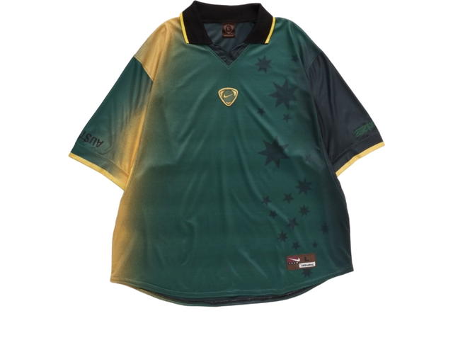 Travis Scott Travis Scott CJ X Nike Australia Total 90 Retro Jersey Dark Green Yellow - view 1