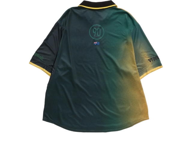 Travis Scott Travis Scott CJ X Nike Australia Total 90 Retro Jersey Dark Green Yellow - view 2