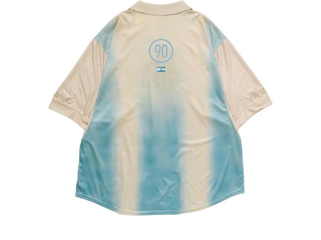 Travis Scott Travis Scott CJ X Nike Argentina Total 90 Retro Jersey White Blue - view 2