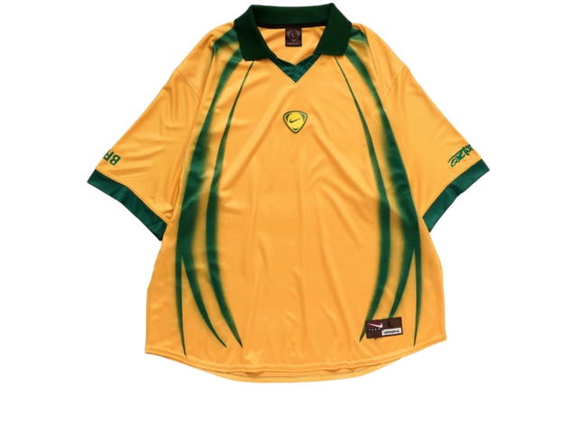 Travis Scott Travis Scott CJ X Nike Brasil Total 90 Retro Jersey Yellow Green - view 1