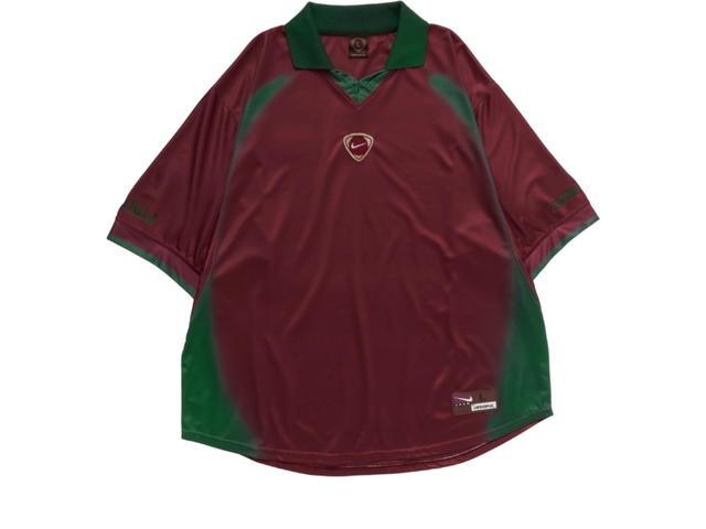 Travis Scott Travis Scott CJ X Nike Portugal Total 90 Retro Jersey Burgundy - view 1