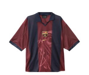 Travis Scott x Nike x FC Barcelona Retro 2000/01 Home Skeleton Jersey