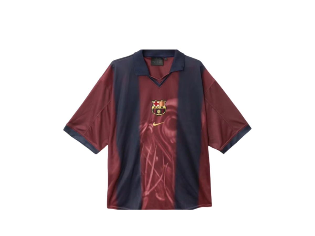 Travis Scott Travis Scott x Nike x FC Barcelona Retro 2000/01 Home Skeleton Jersey