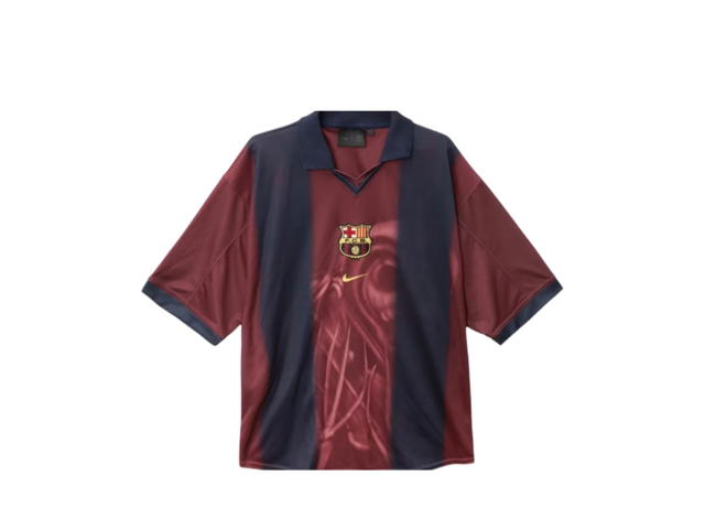 Travis Scott Travis Scott x Nike x FC Barcelona Retro 2000/01 Home Skeleton Jersey - view 1