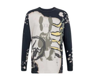 Buy Travis Scott x Fragement KAWS Cactus Jack T-Shirt Navy at Sasom – Authentic and Ready to Ship