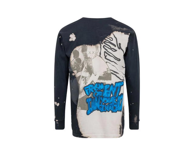 Travis Scott Travis Scott x Fragement KAWS Cactus Jack T-Shirt Navy - view 2