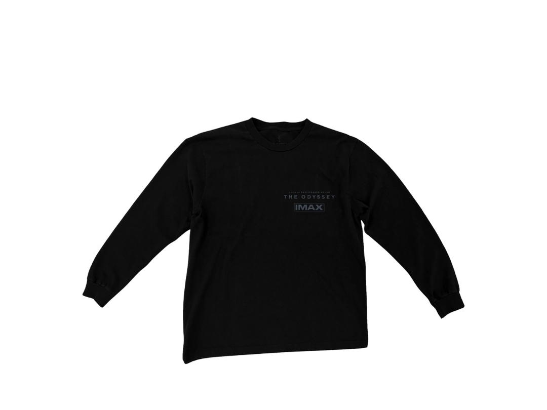 Travis Scott Travis Scott X The Odyssey X Imax 10 Years Longsleeve Black