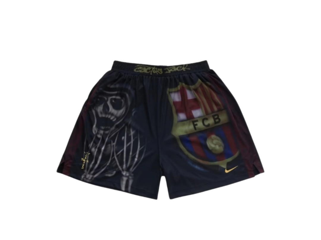Travis Scott Travis Scott x Nike x FC Barcelona Skeleton Home Shorts