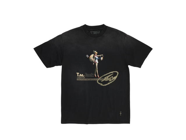 Travis Scott Travis Scott CJ X Fragment X Takashi Murakami Tokyo Jack Tee Black - view 1