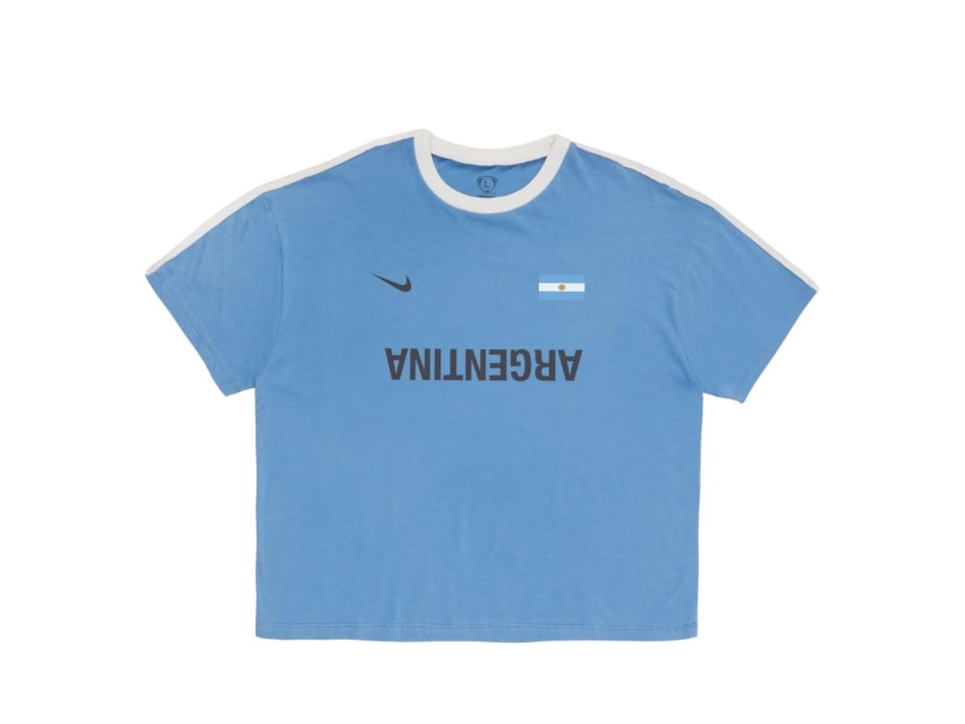Travis Scott Travis Scott CJ X Nike Argentina Total 90 Tee Blue