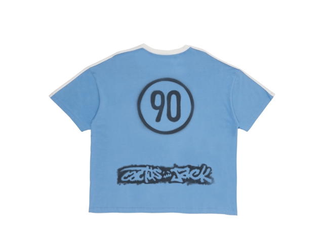 Travis Scott Travis Scott CJ X Nike Argentina Total 90 Tee Blue - view 2