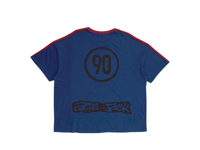 Travis Scott Travis Scott CJ X Nike France Total 90 Tee Navy - view 2