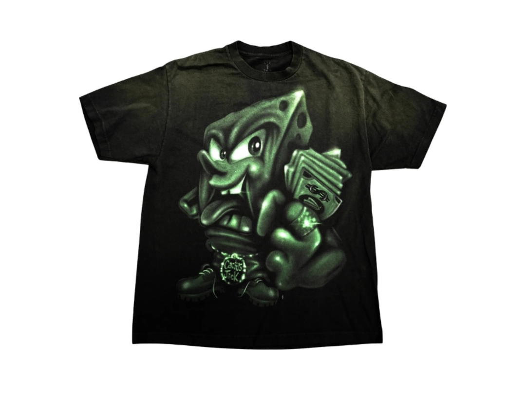 Travis Scott Travis Scott CJ X Spongebob Mr Krabs Tee