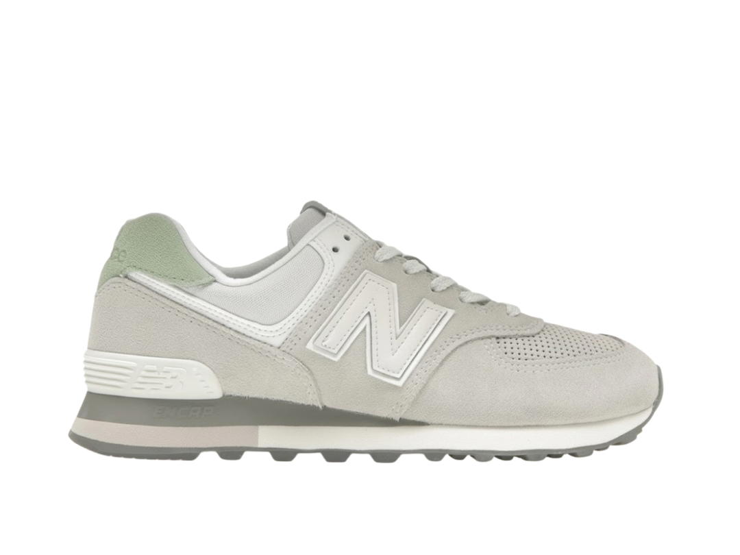 New Balance New Balance 574 Light Grey Mint Green (Women's)