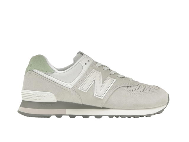 New Balance New Balance 574 Light Grey Mint Green (Women's) - view 1