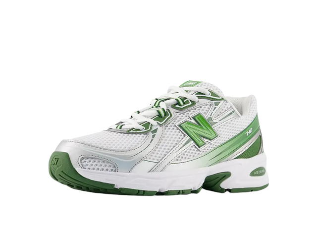 New Balance New Balance 740  White Alpine Green - view 2
