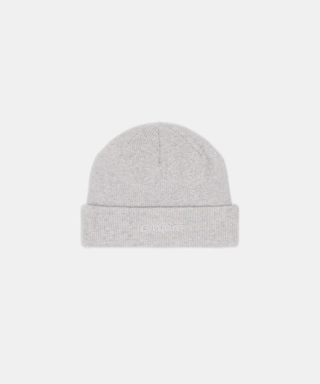 Bandit Running Bandit Running Embroidered Waffle Logo Beanie Heather Grey - view 1