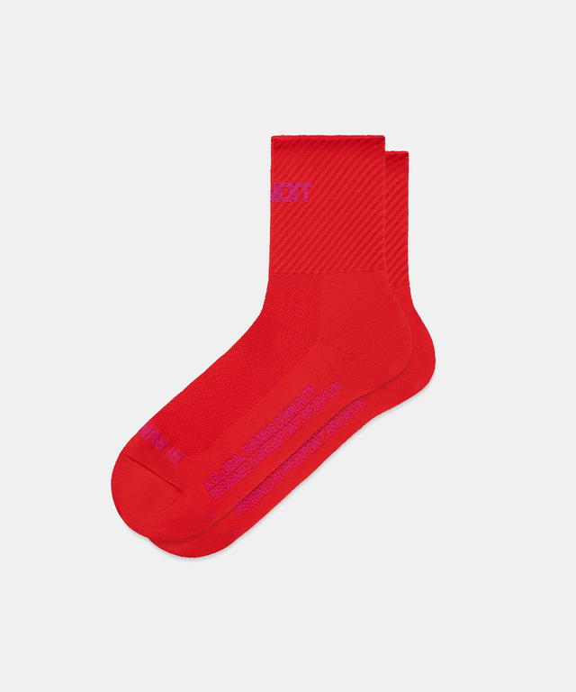Bandit Running Bandit Running Lite Run Stripe Jacquard Sock (2 Pack) Poppy - view 2