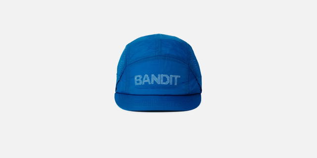 Bandit Running Bandit Running Nylon HumoFit Run Hat with Sunglasses Holder Ink Blue - view 3