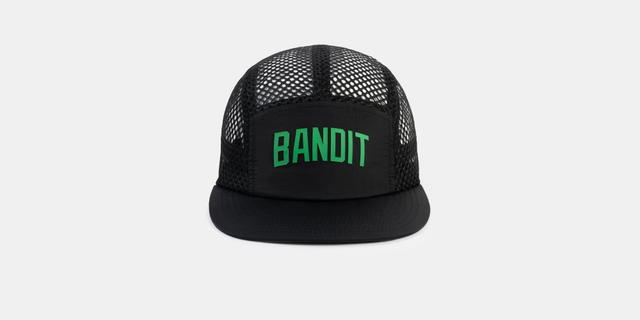Bandit Running Bandit Running HumoFit Mesh Run Hat - BOS '26 Black - view 3