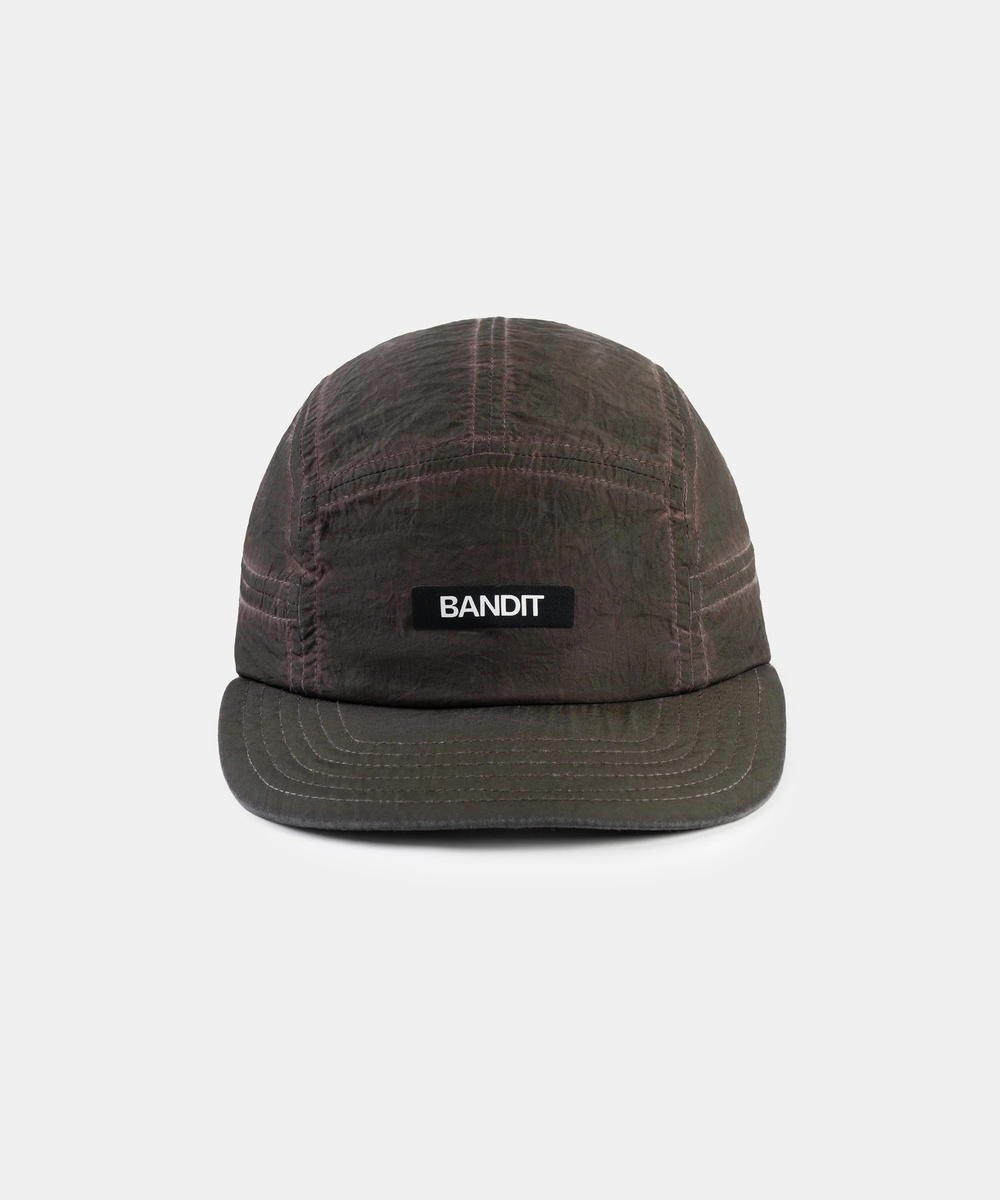 Bandit Running Bandit Running Nylon HumoFit Lunar Wash Run Hat Espresso