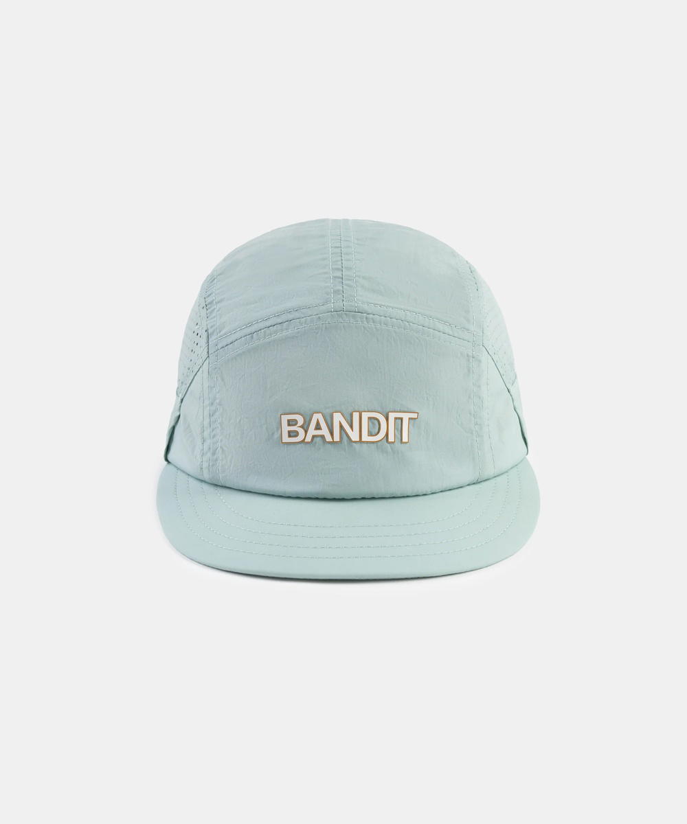 Bandit Running Bandit Running Nylon HumoFit Run Hat with Sunglasses Holder Mist
