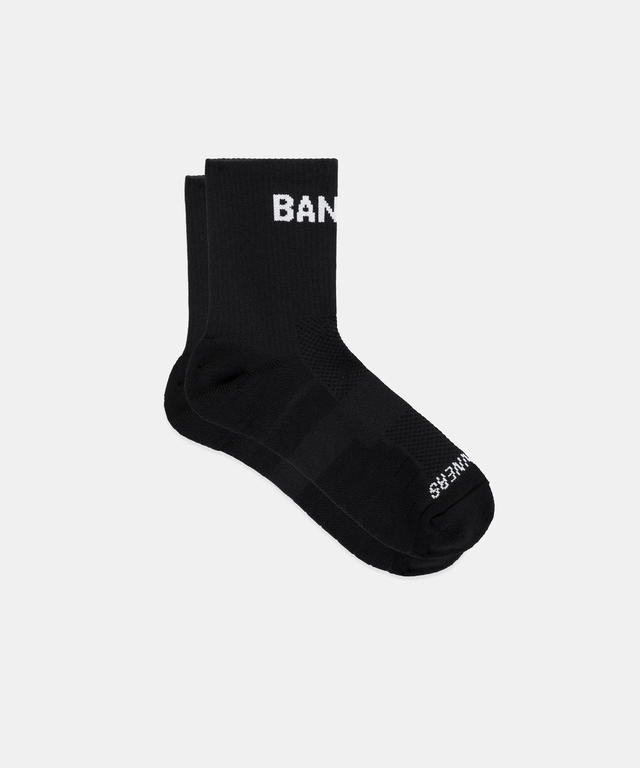 Bandit Running Bandit Running Cushion Run Socks w/ CoolMax - Black OG (2 Pack) Black - view 1