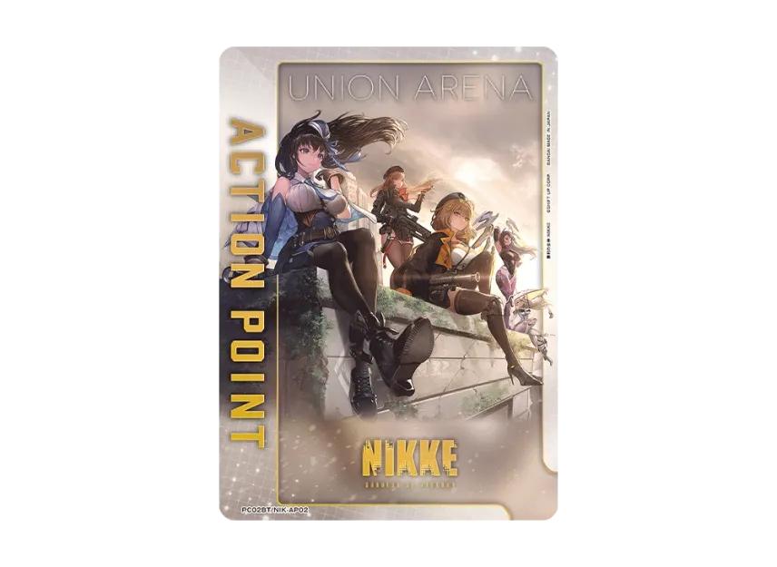 Union Arena Union Arena Action Point Card [PC02BT-NIK-AP02] GODDESS OF VICTORY: NIKKE Precious Booster Pack