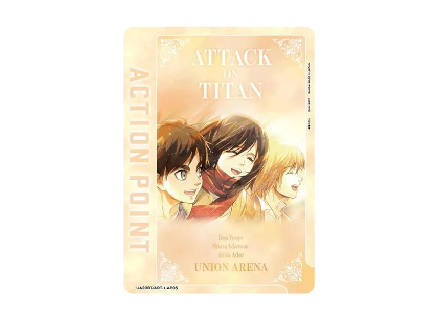 Union Arena Union Arena Action Point Card [UA23BT-AOT-1-AP05] Attack on Titan Booster Pack