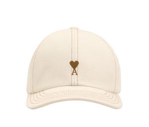 Buy Ami Paris Ami de Coeur Cap White Cream at Sasom – Authentic and Ready to Ship