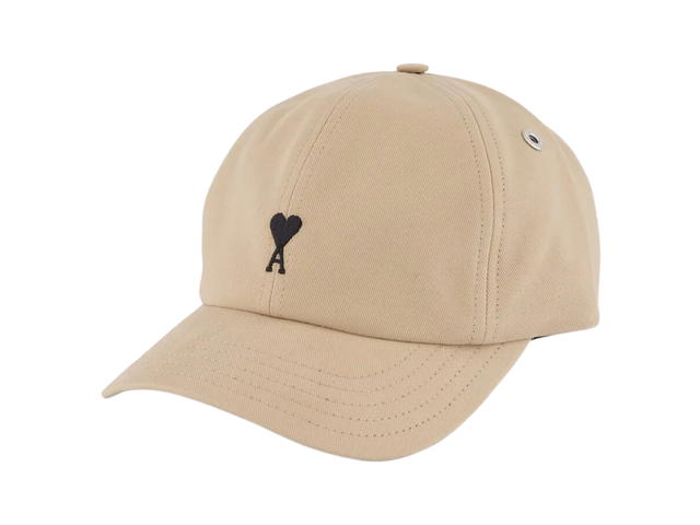 Ami Paris Ami Paris De Coeur Embroidery Cap White Coffee - view 1