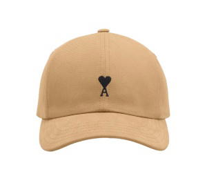 Buy Ami Paris Ami de Coeur Cap Mastic Beige at Sasom – Authentic and Ready to Ship