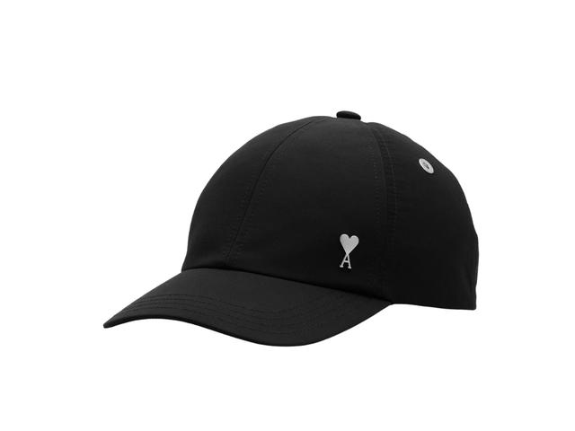 Ami Paris Ami Paris Ami De Coeur Stud With Black Nylon And Cotton Cap - view 1