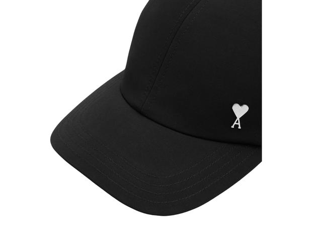 Ami Paris Ami Paris Ami De Coeur Stud With Black Nylon And Cotton Cap - view 3
