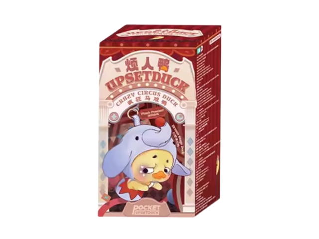 UpsetDuck Upset Duck Plush Blindbox Crazy Circus Duck V4 Single Box - view 1