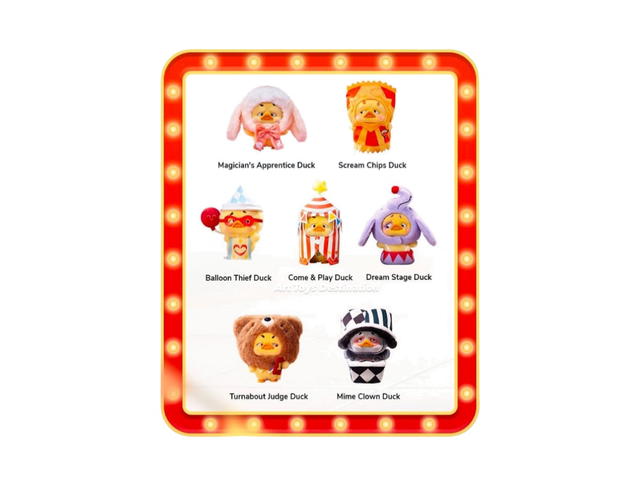 UpsetDuck Upset Duck Plush Blindbox Crazy Circus Duck V4 Single Box - view 2