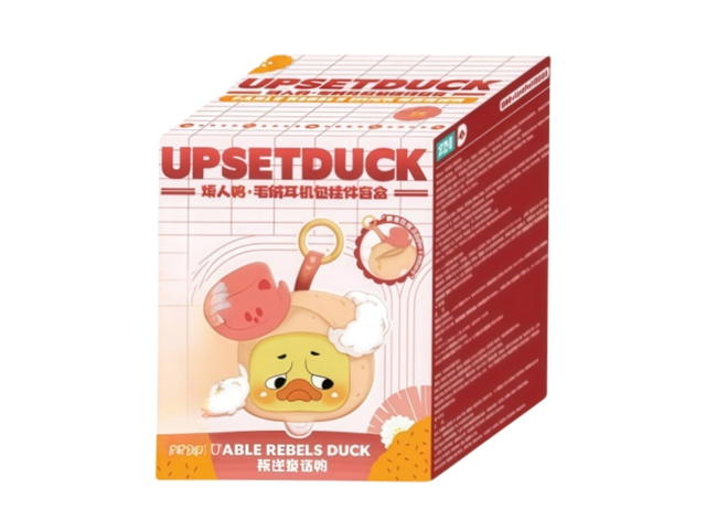 UpsetDuck Upset Duck Plush Case Blindbox For Earphone Fable Rebels Duck Single Box - view 1