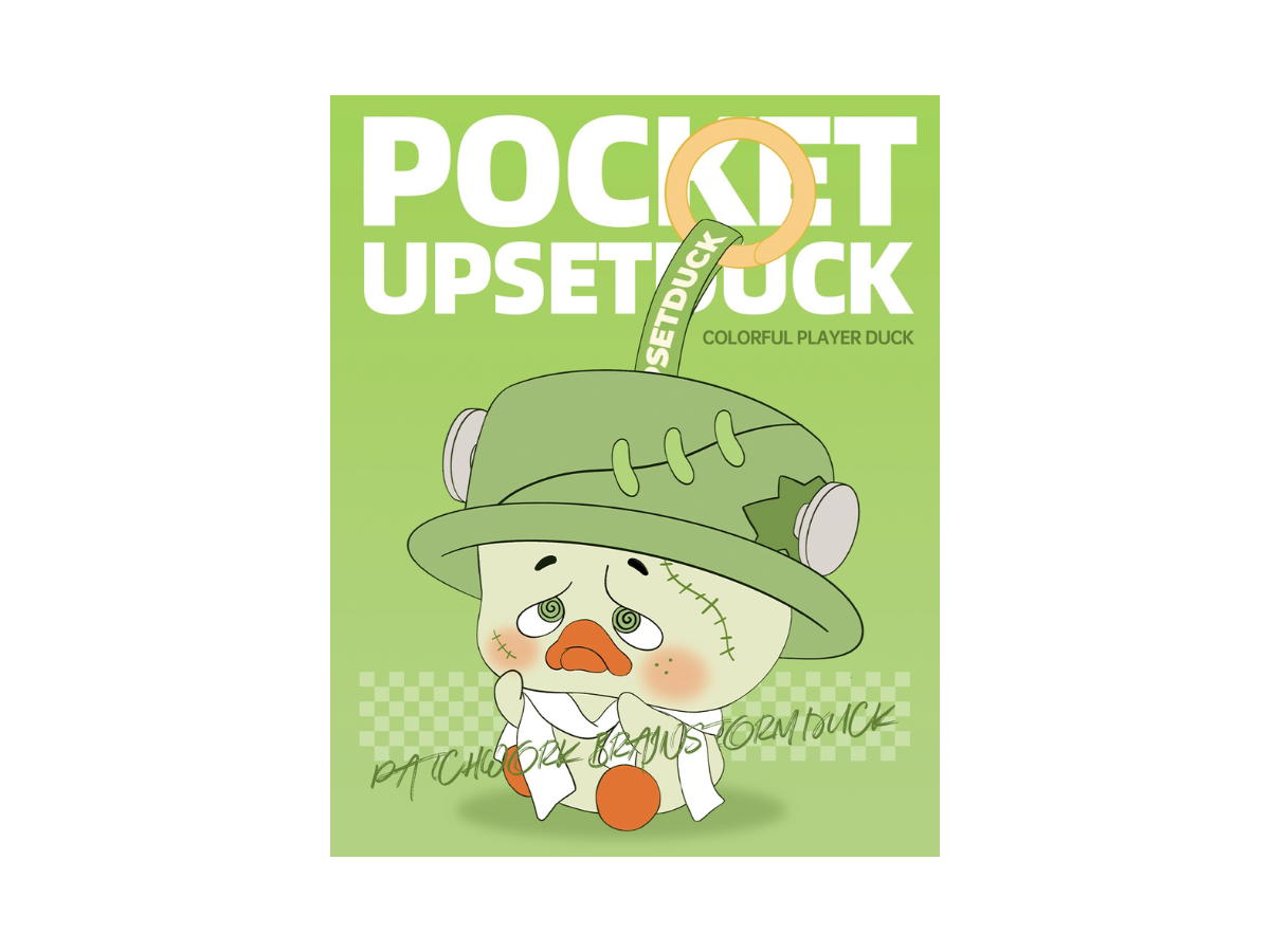 UpsetDuck (เช็คการ์ด) UpsetDuck Patchwork Brainstorm Duck Colorful Player Duck Halloween Blind Box