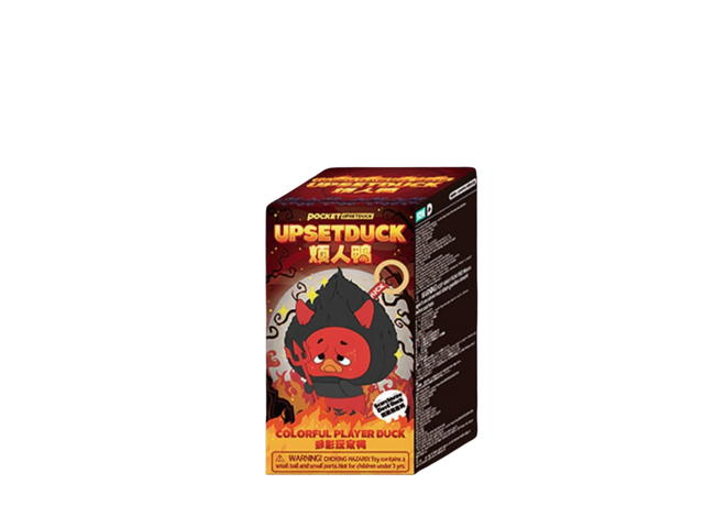UpsetDuck (เช็คการ์ด) UpsetDuck Patchwork Brainstorm Duck Colorful Player Duck Halloween Blind Box - view 2