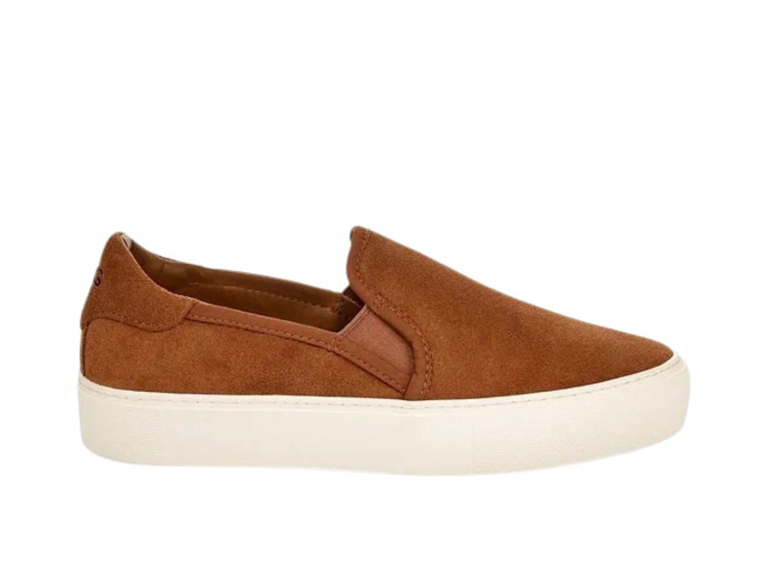 UGG UGG Jass Chestnut Suede Slip On Sneakers Brown (Women's)
