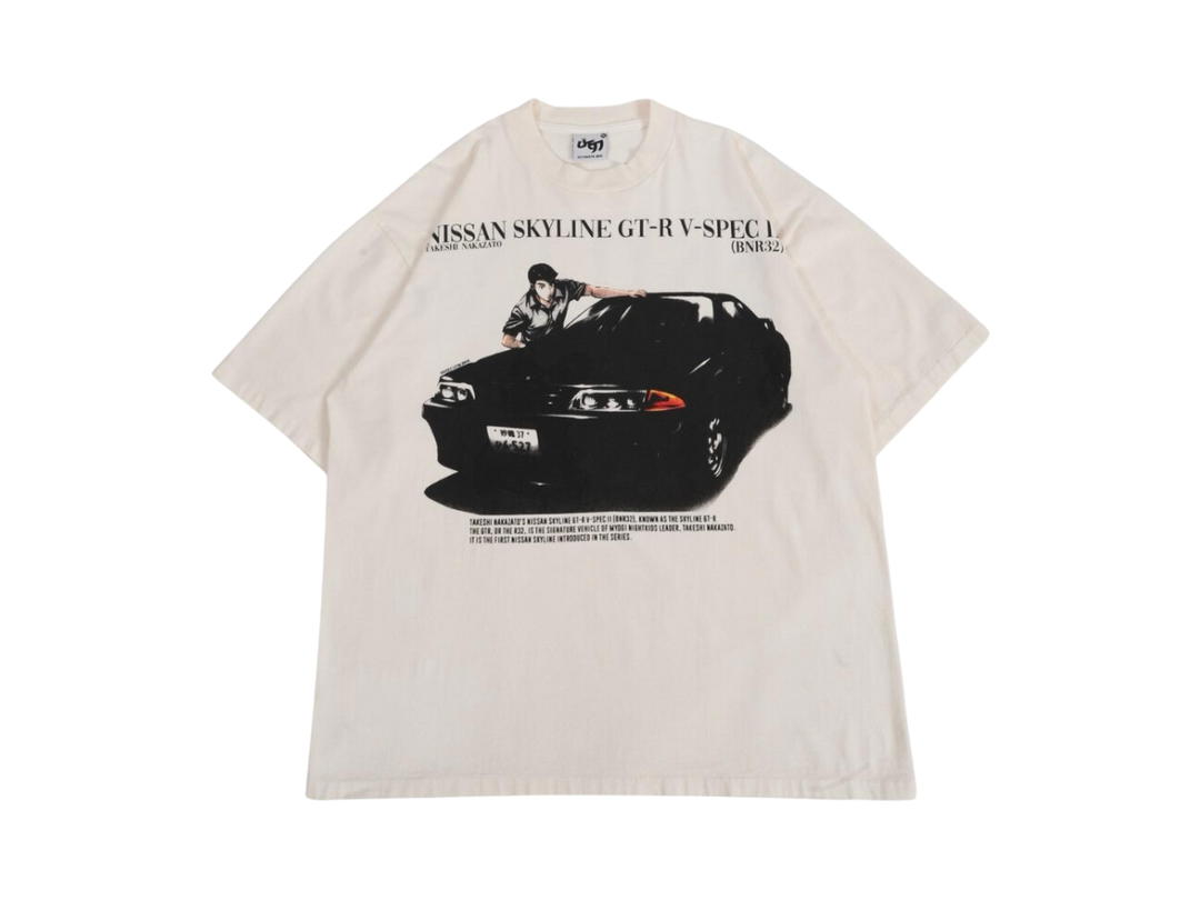 ULTIMATE ULTIMATE T-Shirt Nissan Skyline (White Fade)